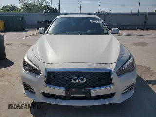 2015 Infiniti Q50 Premium with VIN JN1BV7AP4FM353327, listed as a Copart auction lot 53547505 with 116,344 mi miles and Clean title. Bid and sale history available at DreamBid. Image 5.