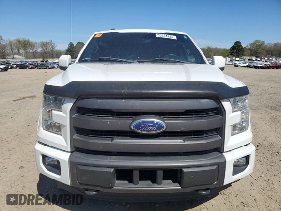 2015 Ford F-150 XLT with VIN 1FTEW1EG1FKD86702, listed as a Copart auction lot 50344285 with 164,101 mi miles and Salvage Title. Bid and sale history available at carsss.com. Image 5.