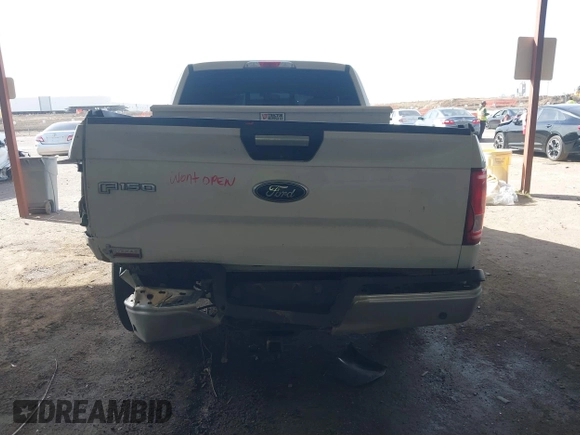 2015 Ford F-150 XL with VIN 1FTEX1CP0FKE84653, listed as a IAAI auction lot 41794451 with 156,552 mi miles. Bid and sale history available at carsss.com. Image 16.