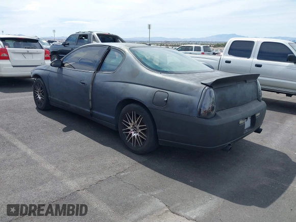 2006 Chevrolet Monte Carlo LT 3.9L with VIN 2G1WK151169366021, listed as a IAAI auction lot 41874601 with 104,202 mi miles. Bid and sale history available at carsss.com. Image 3.
