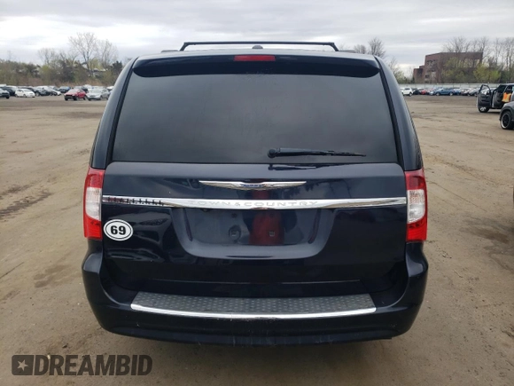 2011 Chrysler Town & Country Touring with VIN 2A4RR5DG7BR633566, listed as a Copart auction lot 53846195 with 183,456 mi miles and Clean Title. Bid and sale history available at carsss.com. Image 6.