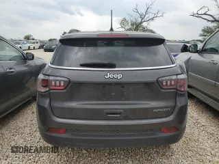 2019 Jeep Compass Sport with VIN 3C4NJCAB9KT614670, listed as a Copart auction lot 53198685 with 60,539 mi miles and Clean title. Bid and sale history available at DreamBid. Image 6.