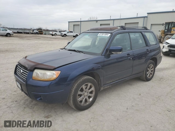 2006 Subaru Forester 2.5 X w/Premium Pkg with VIN JF1SG65656H759943, listed as a Copart auction lot 87381584 with 113,557 mi miles and Salvage Title. Bid and sale history available at carsss.com. Image 1.