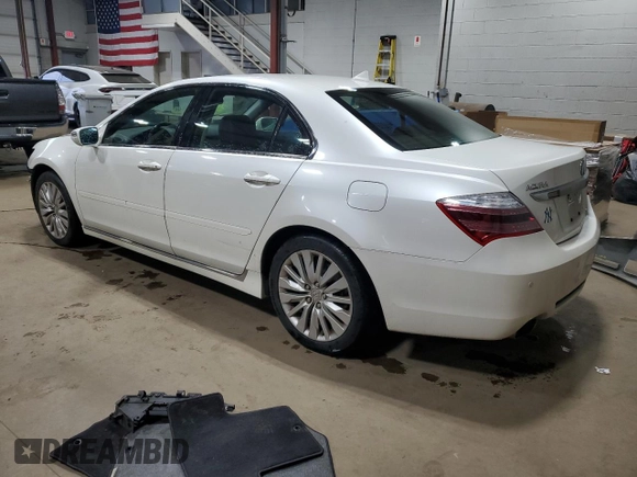 2011 Acura RL Technology with VIN JH4KB2F62BC000219, listed as a Copart auction lot 52170875 with 189,190 mi miles and Salvage Title. Bid and sale history available at DreamBid. Image 2.