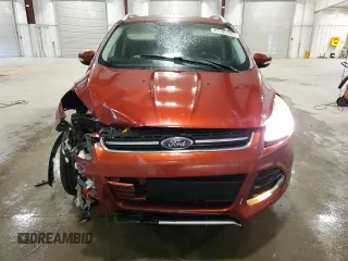 2014 Ford Escape Titanium with VIN 1FMCU9J94EUC25357, listed as a Copart auction lot 47595705 with 124,626 mi miles and Salvage Title. Bid and sale history available at DreamBid. Image 5.