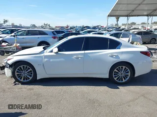 2019 Infiniti Q50 3.0t LUXE with VIN JN1EV7AP2KM543392, listed as a IAAI auction lot 41068209 with 55,897 mi miles. Bid and sale history available at carsss.com. Image 14.