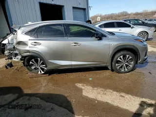 2018 Lexus NX with VIN JTJBARBZ8J2175024, listed as a Copart auction lot 44782455 with 33,316 mi miles and Salvage Title. Bid and sale history available at carsss.com. Image 15.