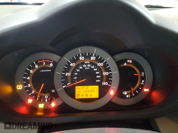 2010 Toyota RAV4 Ltd with VIN 2T3DF4DV2AW053437, listed as a Copart auction lot 50919545 with 126,061 mi miles and Clean Title. Bid and sale history available at carsss.com. Image 9.