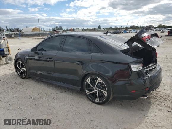 2020 Audi A3 Sedan S line Premium with VIN WAUBEGFF6LA104938, listed as a Copart auction lot 50081994 with 16,969 mi miles. Bid and sale history available at carsss.com. Image 2.