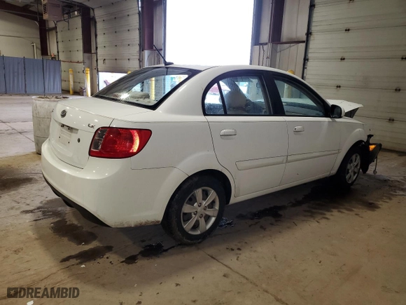2011 Kia Rio LX with VIN KNADH4A3XB6941933, listed as a Copart auction lot 49891815 with 145,414 mi miles and Salvage Title. Bid and sale history available at carsss.com. Image 3.