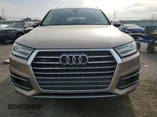 2018 Audi Q7 Premium with VIN WA1AHAF70JD025685, listed as a Copart auction lot 54544195 with 63,801 mi miles and Salvage title. Bid and sale history available at DreamBid. Image 5.