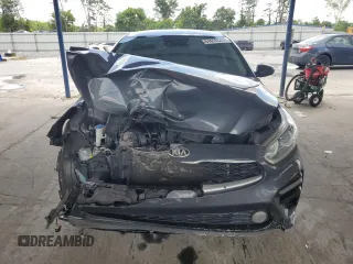 2019 Kia Forte LXS with VIN 3KPF24AD1KE020166, listed as a Copart auction lot 61613545 with 91,470 mi miles and Salvage title. Bid and sale history available at DreamBid. Image 5.