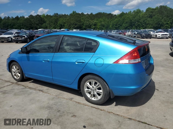 2011 Honda Insight EX with VIN JHMZE2H73BS005723, listed as a Copart auction lot 55420735 with 155,674 mi miles and Salvage title. Bid and sale history available at DreamBid. Image 2.