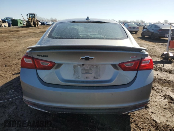 2024 Chevrolet Malibu RS with VIN 1G1ZG5ST6RF140046, listed as a Copart auction lot 48470685 with 24,538 mi miles and Salvage Title. Bid and sale history available at DreamBid. Image 6.