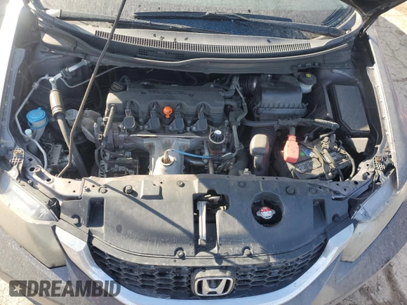 2015 Honda Civic EX-L with VIN 19XFB2F99FE224146, listed as a Copart auction lot 46740495 with 57,004 mi miles and Salvage Title. Bid and sale history available at carsss.com. Image 11.
