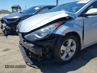 2013 Hyundai Elantra Limited with VIN 5NPDH4AE0DH419390, listed as a IAAI auction lot 42217737 with 50,991 mi miles and . Bid and sale history available at DreamBid. Image 6.