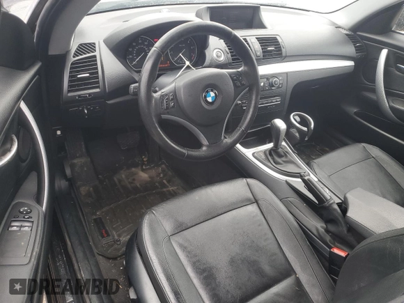2011 BMW 1 Series 128i with VIN WBAUP9C54BVL89477, listed as a Copart auction lot 44921245 with 135,546 mi miles and Salvage title. Bid and sale history available at DreamBid. Image 8.