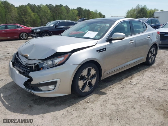 2012 Kia Optima Hybrid with VIN KNAGM4AD7C5032069, listed as a IAAI auction lot 41905979 with 96,842 mi miles. Bid and sale history available at carsss.com. Image 17.