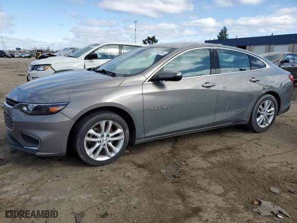 2017 Chevrolet Malibu LT with VIN 1G1ZE5STXHF271601, listed as a Copart auction lot 53242285 with 159,383 mi miles and Clean Title. Bid and sale history available at carsss.com. Image 1.