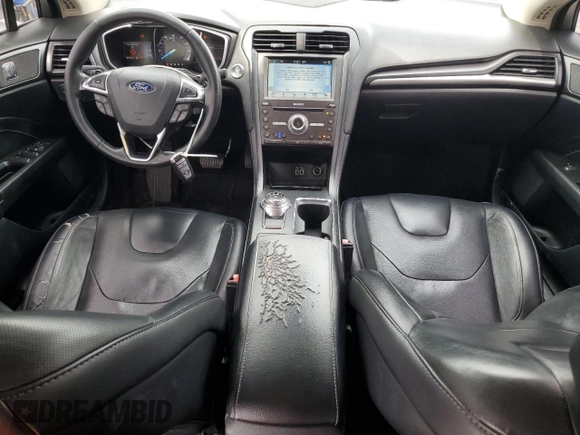 2019 Ford Fusion Titanium with VIN 3FA6P0D99KR105398, listed as a Copart auction lot 54786845 with 122,776 mi miles and Salvage title. Bid and sale history available at DreamBid. Image 8.