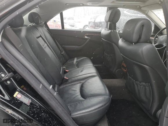 2003 Mercedes-Benz S-Class 5.0L with VIN WDBNG84J03A356108, listed as a Copart auction lot 38656844 with 0 mi miles and Non Repairable. Bid and sale history available at carsss.com. Image 10.