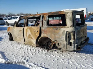 2019 Ford Flex SEL with VIN 2FMGK5C81KBA01114, listed as a Copart auction lot 43971955 with 0 mi miles and Non Repairable. Bid and sale history available at carsss.com. Image 2.
