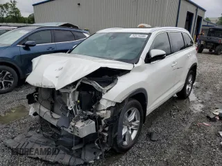 2019 Toyota Highlander Limited with VIN 5TDDZRFH7KS968833, listed as a Copart auction lot 54575595 with 125,176 mi miles and Salvage title. Bid and sale history available at DreamBid. Image 1.