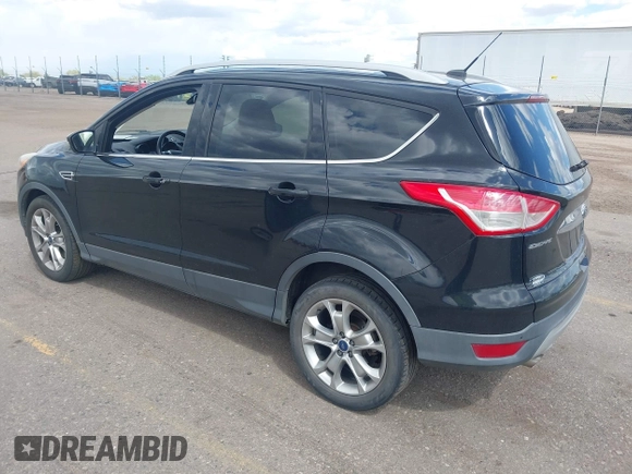 2014 Ford Escape Titanium with VIN 1FMCU9JX2EUB66579, listed as a IAAI auction lot 42171374 with 131,485 mi miles. Bid and sale history available at carsss.com. Image 3.