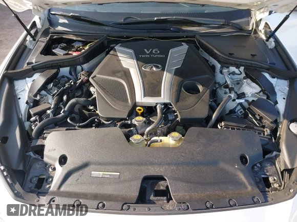 2018 Infiniti Q50 3.0t LUXE with VIN JN1EV7AP4JM364687, listed as a IAAI auction lot 41974812 with 87,439 mi miles. Bid and sale history available at carsss.com. Image 10.
