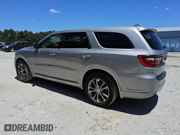 2019 Dodge Durango GT Plus z VIN 1C4RDJDG3KC780621, wystawiony jako Copart lot #57575465 z przebiegiem 129 836 mil mil oraz Czysty tytuł • Clean title. Historia ofert i sprzedaży dostępna na DreamBid. Obrazek 2.