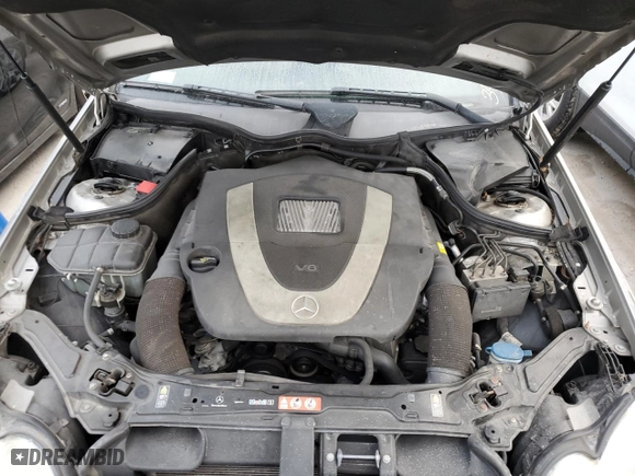 2007 Mercedes-Benz CLK-Class 3.5L with VIN WDBTK56F17T082814, listed as a Copart auction lot 74519944 with 0 mi miles and Clean Title. Bid and sale history available at carsss.com. Image 11.
