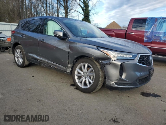 2023 Acura RDX with VIN 5J8TC2H34PL025069, listed as a Copart auction lot 86640854 with 14,790 mi miles and Salvage Title. Bid and sale history available at carsss.com. Image 4.