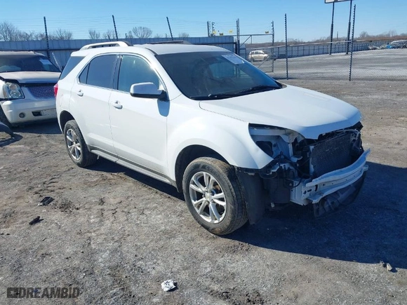 2017 Chevrolet Equinox LT with VIN 2GNALCEK5H1593322, listed as a IAAI auction lot 41375159 with 93,114 mi miles. Bid and sale history available at carsss.com. Image 1.