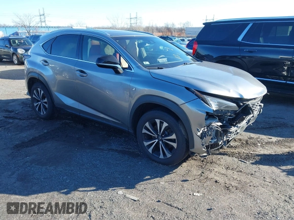 2018 Lexus NX 300 with VIN JTJBARBZ3J2150824, listed as a IAAI auction lot 41016085 with 130,354 mi miles and . Bid and sale history available at DreamBid. Image 1.