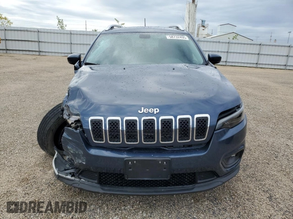 2019 Jeep Cherokee Latitude Plus z VIN 1C4PJMLX2KD371491, wystawiony jako Copart lot #58732495 z przebiegiem 22 748 mil mil oraz Szkoda całkowita • Salvage title. Historia ofert i sprzedaży dostępna na DreamBid. Obrazek 5.
