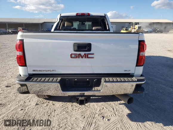 2017 GMC Sierra 2500HD SLT with VIN 1GT12TEY3HF249710, listed as a Copart auction lot 80008164 with 136,002 mi miles and Salvage Title. Bid and sale history available at carsss.com. Image 6.