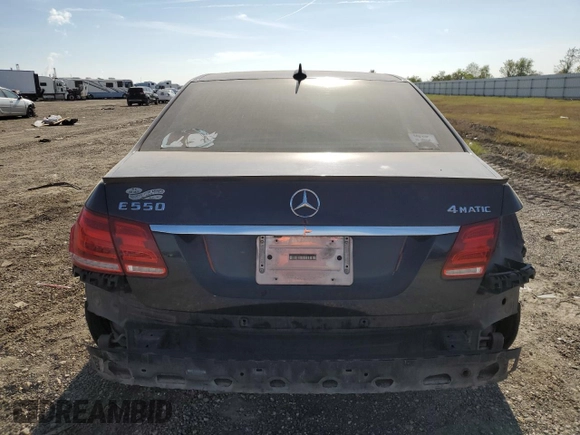 2014 Mercedes-Benz E 550 Sport with VIN WDDHF9BB5EA790844, listed as a Copart auction lot 82179264 with 202,405 mi miles and Salvage Title. Bid and sale history available at DreamBid. Image 6.