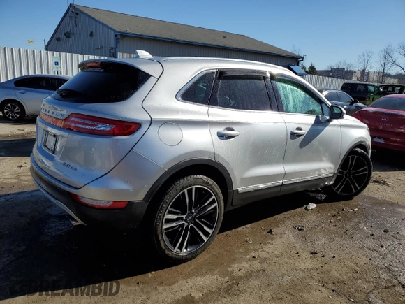 2018 Lincoln MKC Reserve with VIN 5LMTJ3DH5JUL01572, listed as a Copart auction lot 42505795 with 54,883 mi miles and Salvage Title. Bid and sale history available at DreamBid. Image 3.