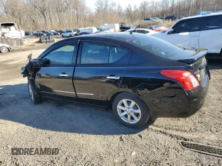 2014 Nissan Versa SV with VIN 3N1CN7AP1EL868279, listed as a Copart auction lot 87431124 with 90,979 mi miles and Salvage Title. Bid and sale history available at carsss.com. Image 2.