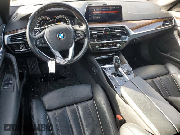 2018 BMW 5 Series 530e xDrive with VIN WBAJB1C51JB084280, listed as a Copart auction lot 45713625 with 106,846 mi miles and Clean Title. Bid and sale history available at carsss.com. Image 8.