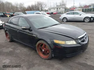 2008 Acura TL with VIN 19UUA66268A023865, listed as a IAAI auction lot 42035658 with 155,981 mi miles. Bid and sale history available at carsss.com. Image 1.