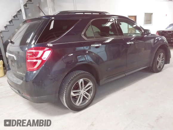 2016 Chevrolet Equinox LTZ with VIN 2GNALDEK9G1109267, listed as a IAAI auction lot 40998084 with 89,384 mi miles. Bid and sale history available at carsss.com. Image 4.