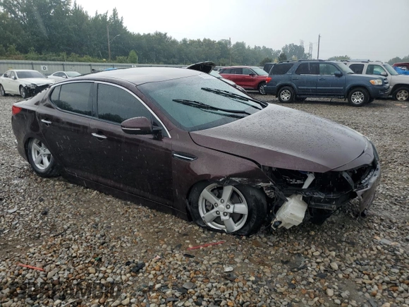 2014 Kia Optima LX with VIN 5XXGM4A76EG266117, listed as a Copart auction lot 66970104 with 81,446 mi miles and Salvage Title. Bid and sale history available at carsss.com. Image 4.