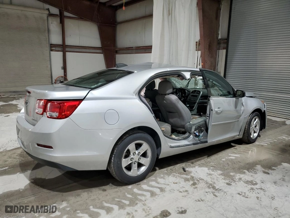 2015 Chevrolet Malibu LS with VIN 1G11B5SL7FF105717, listed as a Copart auction lot 48467445 with 98,556 mi miles and Salvage Title. Bid and sale history available at carsss.com. Image 3.