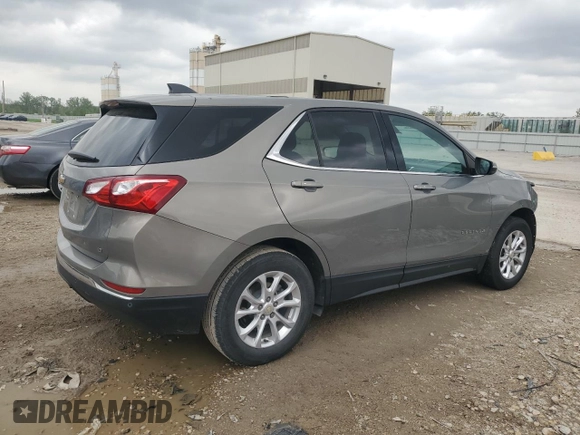 2018 Chevrolet Equinox LT with VIN 3GNAXJEV3JS635712, listed as a Copart auction lot 54735455 with 96,268 mi miles and Salvage title. Bid and sale history available at DreamBid. Image 3.