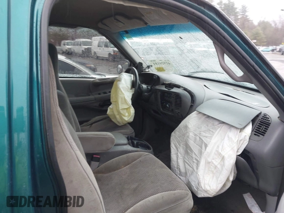 1998 Ford F-150 with VIN 1FTZF08W9WKC01424, listed as a IAAI auction lot 41926191 with 191,424 mi miles and . Bid and sale history available at DreamBid. Image 5.