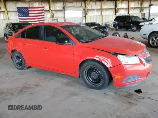 2014 Chevrolet Cruze LS with VIN 1G1PA5SH4E7435591, listed as a Copart auction lot 52645965 with 194,035 mi miles and Salvage Title. Bid and sale history available at carsss.com. Image 4.