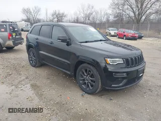 2019 Jeep Grand Cherokee High Altitude with VIN 1C4RJFCG1KC634418, listed as a IAAI auction lot 42074907 with 78,744 mi miles and . Bid and sale history available at DreamBid. Image 1.