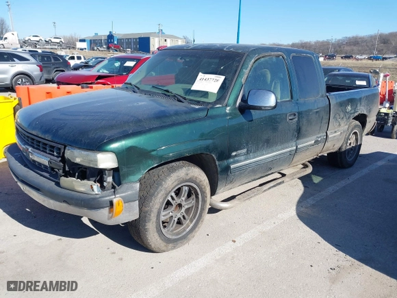 2001 Chevrolet Silverado 1500 LS with VIN 2GCEC19T511157237, listed as a IAAI auction lot 41437720 with 1 mi miles. Bid and sale history available at carsss.com. Image 17.