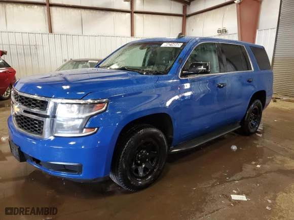 2017 Chevrolet Tahoe Commercial with VIN 1GNSKDEC3HR349357, listed as a Copart auction lot 44214545 with 126,601 mi miles and Clean Title. Bid and sale history available at carsss.com. Image 1.